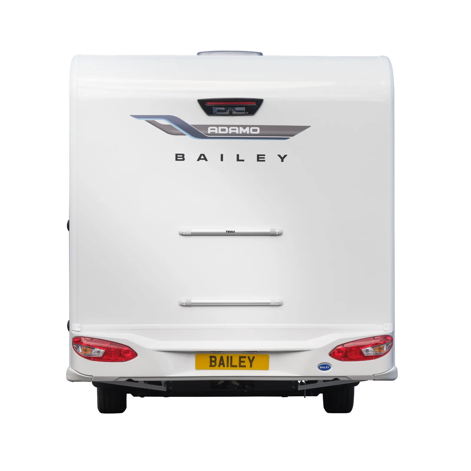 2027 Bailey Adamo 75-4T twin bed motorhome rear exterior
