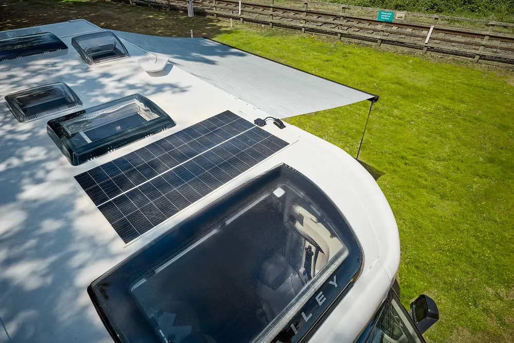 Bailey Autograph 79-4I Truma 200 watt flexible solar panel