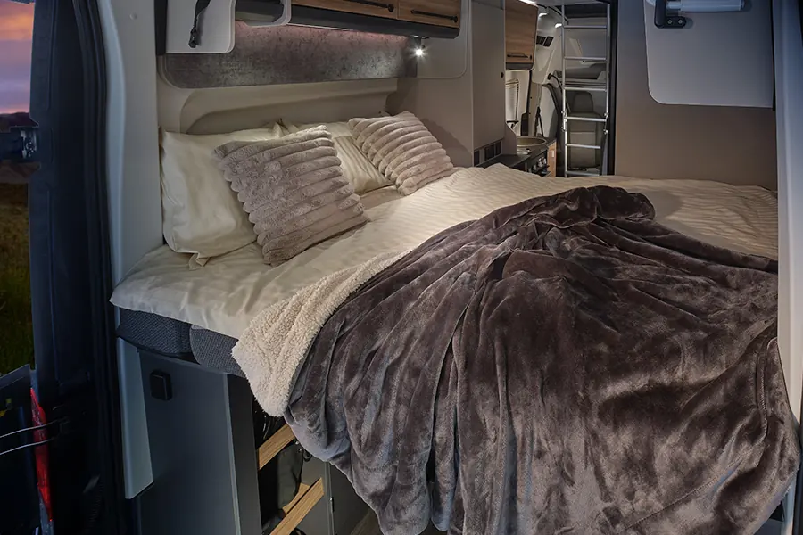 Bailey Endeavour B65 permanent rear double bed