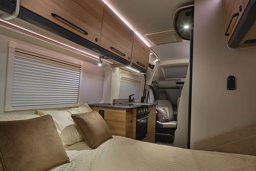 Bailey Endeavour B68 rear double bed