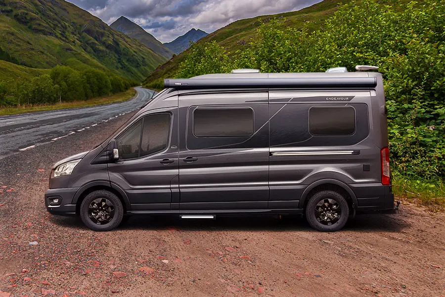Bailey Endeavour campervan in Magnetic Grey