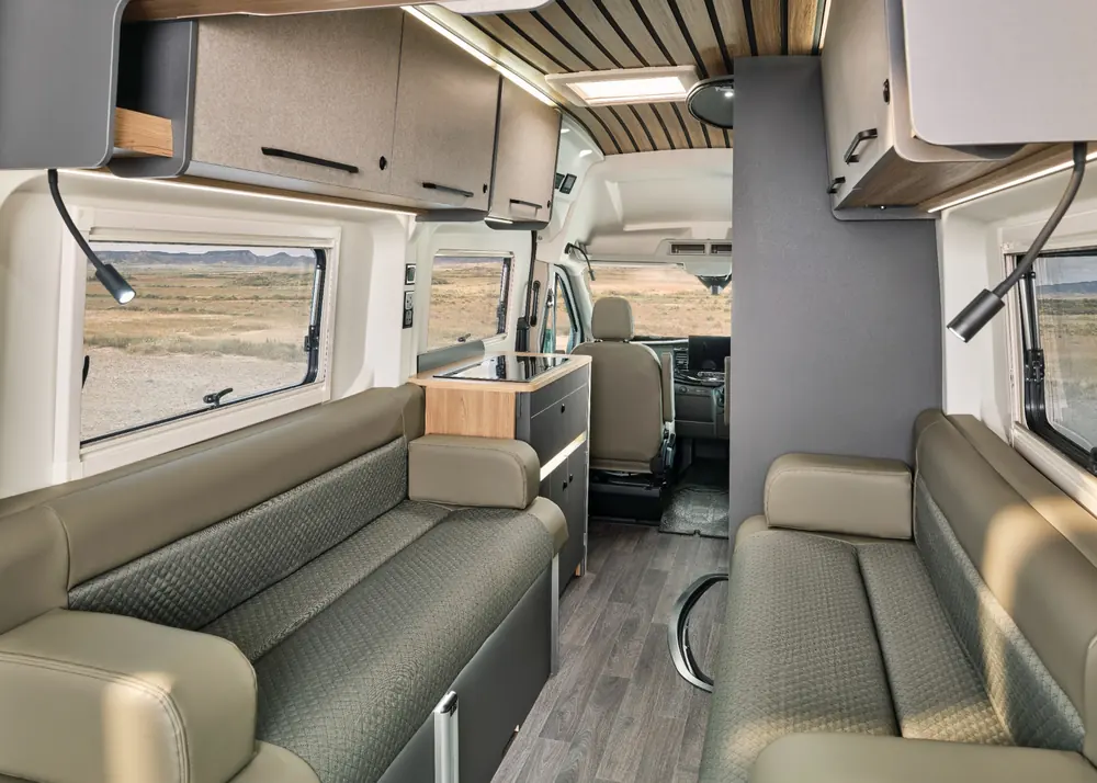 Bailey Endurance E62 campervan interior