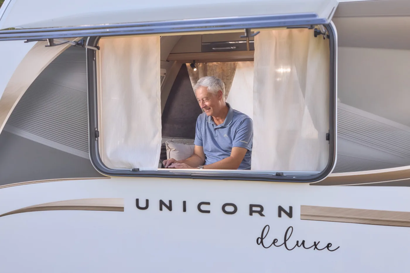 Bailey Unicorn Deluxe exterior branding and detail