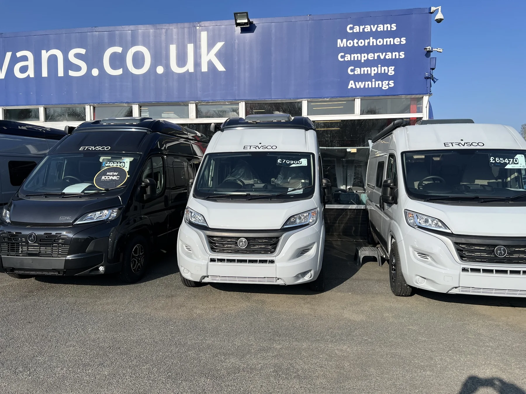 ERIBA Car campervan available from United British Caravans