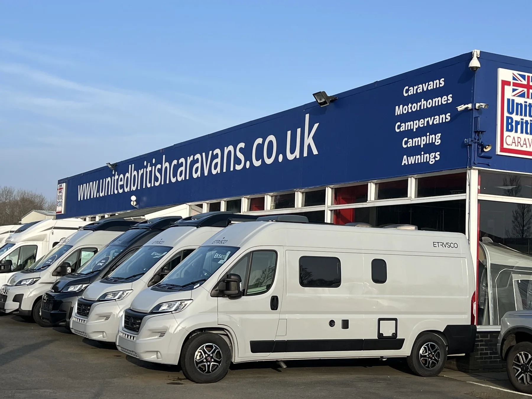 United British Caravans at Sandy Lane, North Gosforth, Newcastle upon Tyne