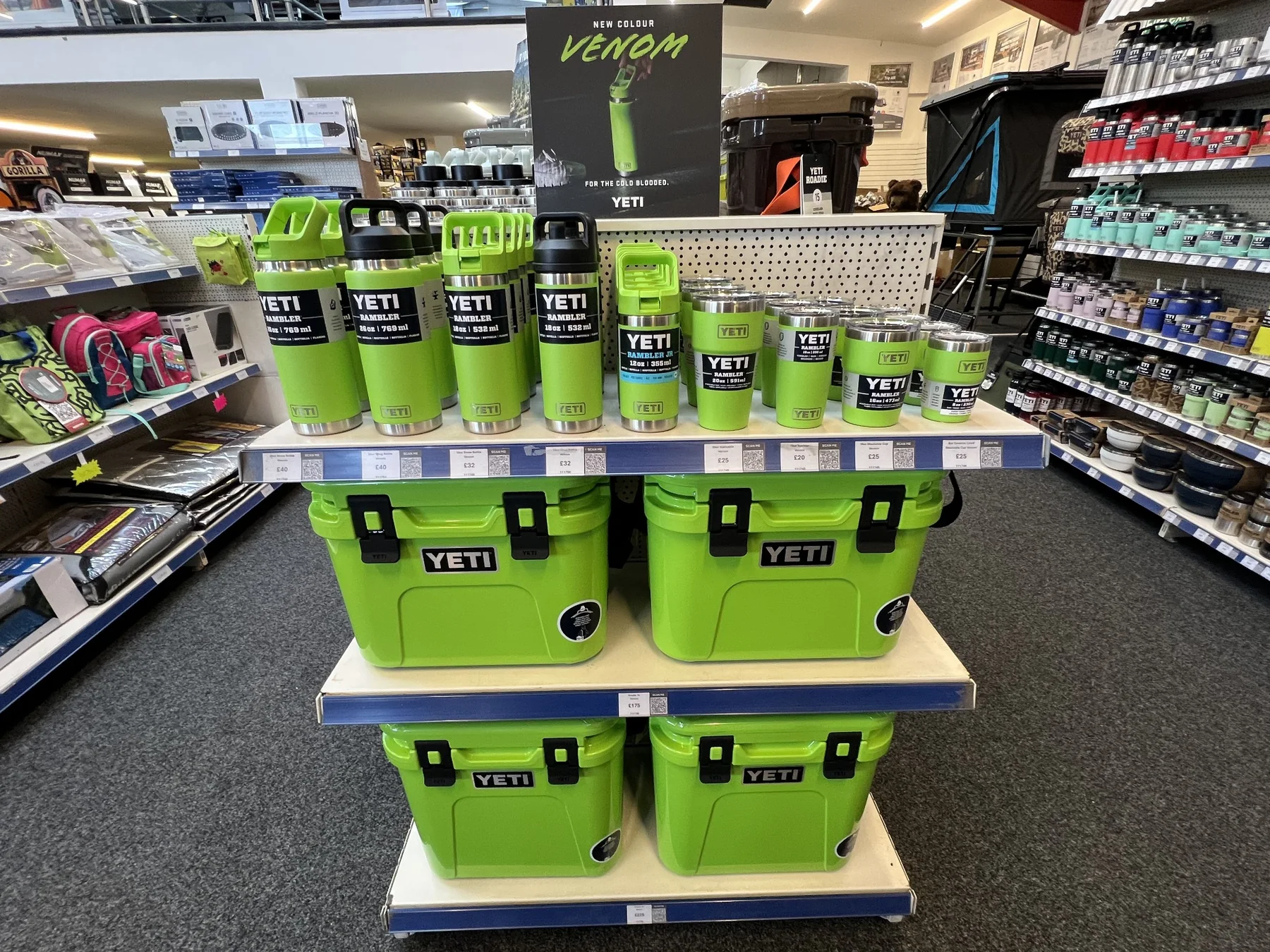 United British Caravans leisure shop in Newcastle