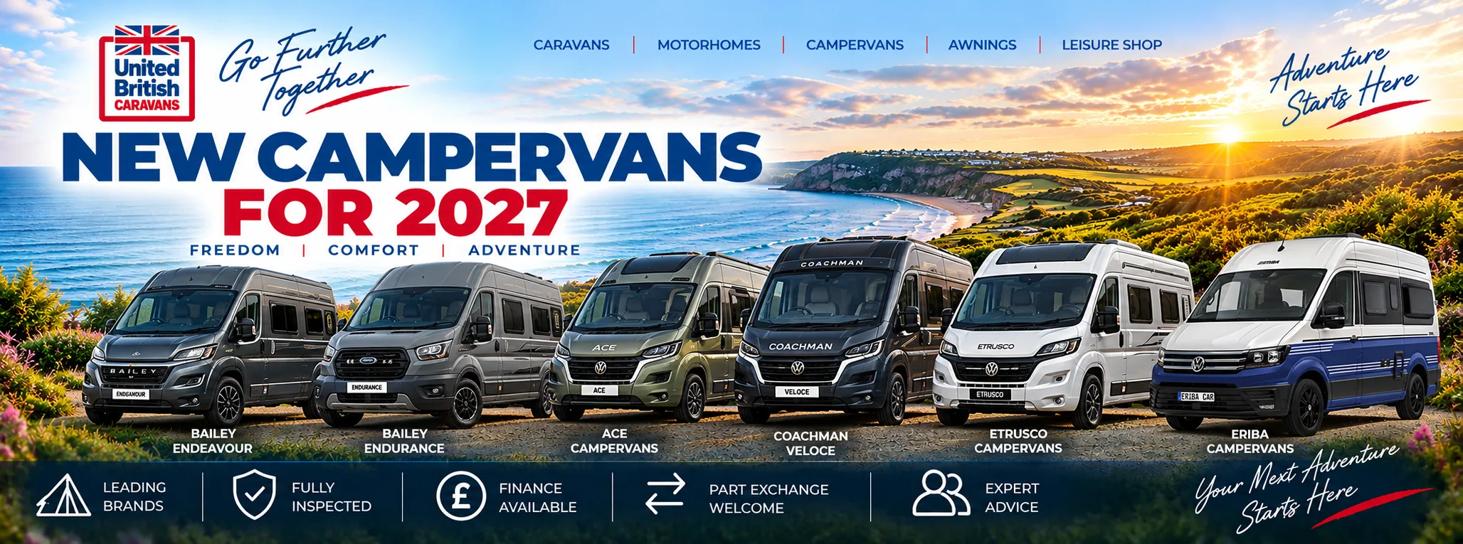 New campervans for sale Newcastle upon Tyne