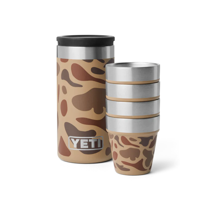 Shot Glasses and Case Wetlands Camo YETI