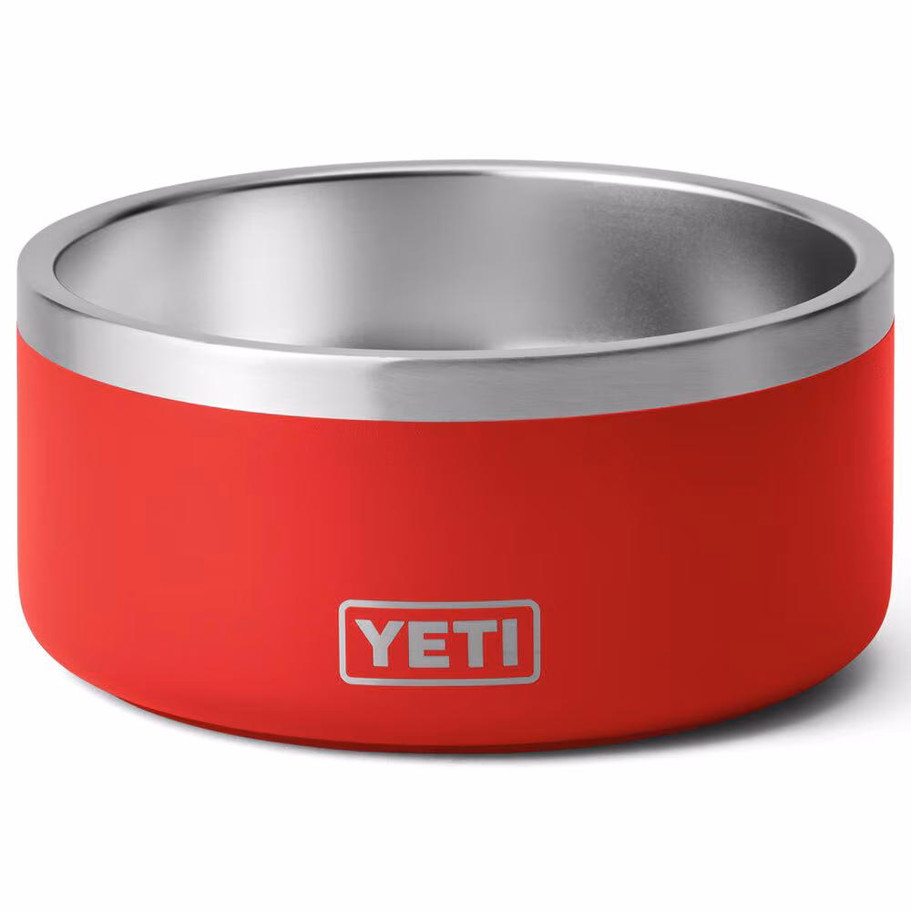 Boomer 4 Dog Bowl Rescue Red YETI